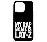 Custodia per iPhone 15 Pro Max Il mio nome rap è Lay-Z Divertente Rapper pigro Pun Humor