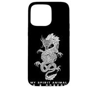 Custodia per iPhone 15 Pro Max Il mio spirito animale è un drago