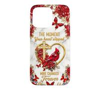 Custodia per iPhone 15 Pro Max Il momento in cui il mio cuore è cambiato per sempre Memorial Cardinal