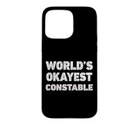 Custodia per iPhone 15 Pro Max Il poliziotto divertente del mondo