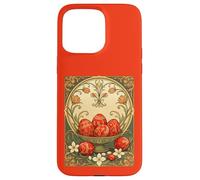 Custodia per iPhone 15 Pro Max Illustrazione decorativa dell'uovo di Nowruz dei tesori di Haft-Sin