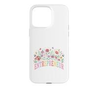 Custodia per iPhone 15 Pro Max Imprenditore Floreale Avvio di imprenditori