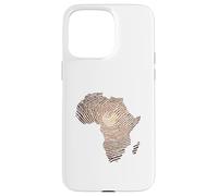 Custodia per iPhone 15 Pro Max Impronta digitale dell'Africa della melanina