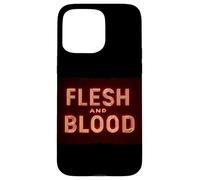 Custodia per iPhone 15 Pro Max Incredibile Carne e Sangue Logo Costume