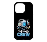 Custodia per iPhone 15 Pro Max Infusion Crew Infermiere Squadra Terapia Infermieristica Medico registrato