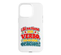 Custodia per iPhone 15 Pro Max Insegnante di spagnolo: grammatica divertente vintage