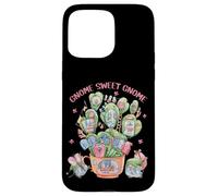 Custodia per iPhone 15 Pro Max Introvert Home Sweet Cactus Home Graphic Women Funny Gnome