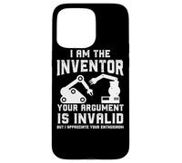 Custodia per iPhone 15 Pro Max Inventor Apparel - Divertente design dei grandi inventori