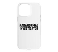 Custodia per iPhone 15 Pro Max Investigatore paranormale di caccia ai fantasmi