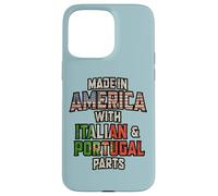Custodia per iPhone 15 Pro Max Italiano E Portoghese Made In America Mix Heritage Vintage