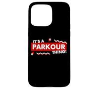 Custodia per iPhone 15 Pro Max It's a Parkour Thing Free Running Urban Athletic Acrobatics