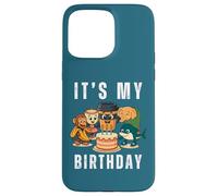 Custodia per iPhone 15 Pro Max It's My Birthday Compilation Italiano Brainrot Meme Bambini Ragazzi