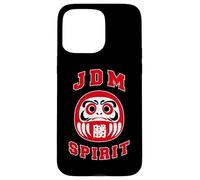 Custodia per iPhone 15 Pro Max JDM Spirit Daruma Vittoria Kanji - Stile Strada Giapponese