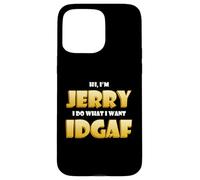 Custodia per iPhone 15 Pro Max Jerry Costume IDGAF Funny Meme Halloween Costume For Jerrys