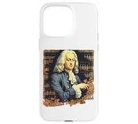 Custodia per iPhone 15 Pro Max Johann Sebastian Bach Maestro di musica classica