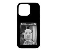 Custodia per iPhone 15 Pro Max John Pork chiama la porta d'ingresso del movimento