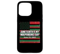 Custodia per iPhone 15 Pro Max Juneteenth Freedom Day 1865 Celebration