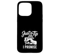 Custodia per iPhone 15 Pro Max Just the Tip I Promise - Inchiostro divertente per tatuatori