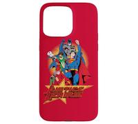 Custodia per iPhone 15 Pro Max Justice League Raise Your Fist
