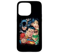 Custodia per iPhone 15 Pro Max Justice League Up Close and Personal