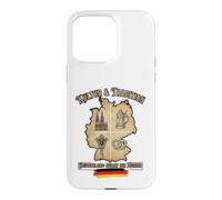 Custodia per iPhone 15 Pro Max Kultur E Tradizione Deutschland Mappa Icona Tedesco Viaggio