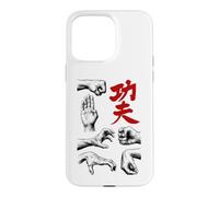 Custodia per iPhone 15 Pro Max Kung Fu Pugno Colpo Mano Shaolin Arti Marziali Cinesi
