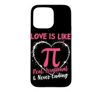 Custodia per iPhone 15 Pro Max L"amore è come Pi Reale Irrazionale & Mai Finire
