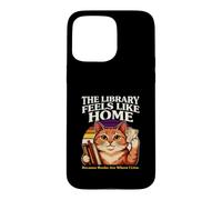 Custodia per iPhone 15 Pro Max La biblioteca sembra casa perché i libri sono dove vivo