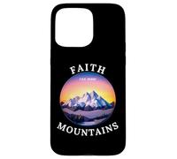 Custodia per iPhone 15 Pro Max La fede può spostare il cristianesimo delle montagne