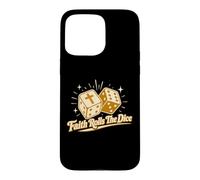 Custodia per iPhone 15 Pro Max La fede tira i dadi Christian Faith Gaming