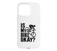 Custodia per iPhone 15 Pro Max La mia bici va bene umorismo ciclista