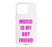 Custodia per iPhone 15 Pro Max La musica è il mio ragazzo