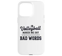Custodia per iPhone 15 Pro Max La pallavolo divertente mi fa dire brutte parole Giocatore di pallavolo