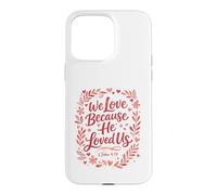 Custodia per iPhone 15 Pro Max La Scrittura Cristiana che amiamo perché ci amava
