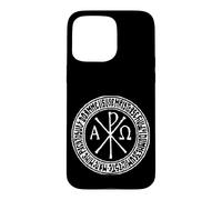 Custodia per iPhone 15 Pro Max Labarum antico simbolo cristiano Rho Chi