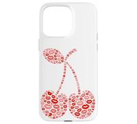 Custodia per iPhone 15 Pro Max Labbra Impertinenti Di Ciliegia Baciano Le Ciliegie