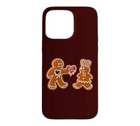 Custodia per iPhone 15 Pro Max Last Xmas - Cuore di pan di zenzero