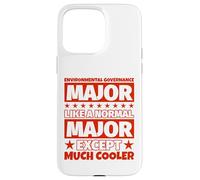 Custodia per iPhone 15 Pro Max Laurea studentesca di governance ambientale - Tranne molto