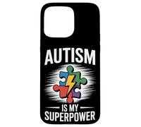 Custodia per iPhone 15 Pro Max L'autismo è il mio superpotere - Consapevolezza dell'autismo Bambini autistici
