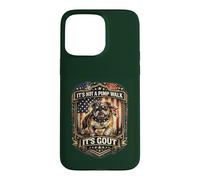 Custodia per iPhone 15 Pro Max Le mie ginocchia e la gotta non sono d'accordo Design divertente Gotta Invecchiamento Scherzo