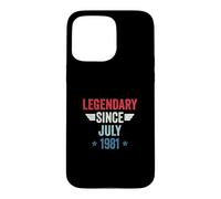 Custodia per iPhone 15 Pro Max Legendary Since July 1981
