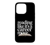 Custodia per iPhone 15 Pro Max Leggere come se fosse una mossa di carriera Lettori amanti del libro