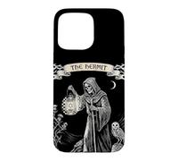 Custodia per iPhone 15 Pro Max L'eremita IX Tarocchi gotico occulto Halloween