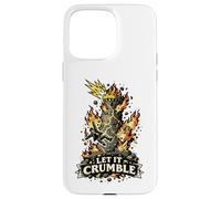 Custodia per iPhone 15 Pro Max Let It Crumble Tarocchi Torre Lightning Art