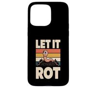 Custodia per iPhone 15 Pro Max Let It Rot Divertente Compostaggio Worm Gardening
