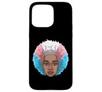 Custodia per iPhone 15 Pro Max Lgbtq Afroamericano Transgender Afro Rainbow Power
