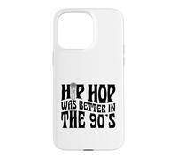 Custodia per iPhone 15 Pro Max L'hip hop era migliore nella nostalgia degli anni '90