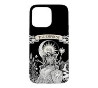 Custodia per iPhone 15 Pro Max L'imperatrice III Tarocchi gotico occulto Halloween