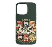 Custodia per iPhone 15 Pro Max L'inclusione è la mia i diversità per insegnanti di marmellata
