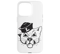 Custodia per iPhone 15 Pro Max Linfield University Wildcats Mack Mascot Head Mark